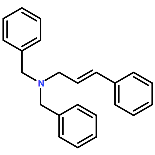 Benzenemethanamine, N-(phenylmethyl)-N-[(2E)-3-phenyl-2-propen-1-yl]-