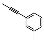 Benzene, 1-methyl-3-(1-propyn-1-yl)-