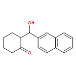 Cyclohexanone, 2-[(R)-hydroxy-2-naphthalenylmethyl]-, (2S)-