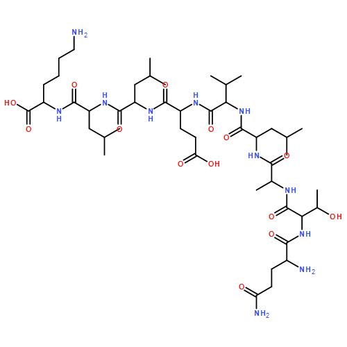 L-Lysine, L-glutaminyl-L-threonyl-L-alanyl-L-leucyl-L-valyl-L-α-glutamyl-L-leucyl-L-leucyl-