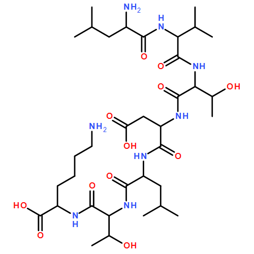 L-Lysine, L-leucyl-L-valyl-L-threonyl-L-α-aspartyl-L-leucyl-L-threonyl-