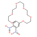 1,4,7,10,13,16-Benzohexaoxacyclooctadecin, 2,3,5,6,8,9,11,12,14,15-decahydro-18,19-dinitro-