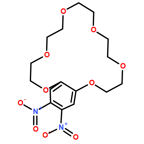 1,4,7,10,13,16-Benzohexaoxacyclooctadecin, 2,3,5,6,8,9,11,12,14,15-decahydro-18,19-dinitro-