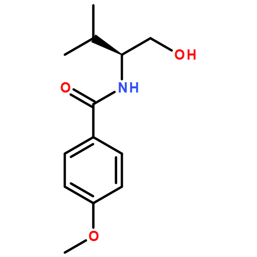 Benzamide, N-[1-(hydroxymethyl)-2-methylpropyl]-4-methoxy-, (S)-