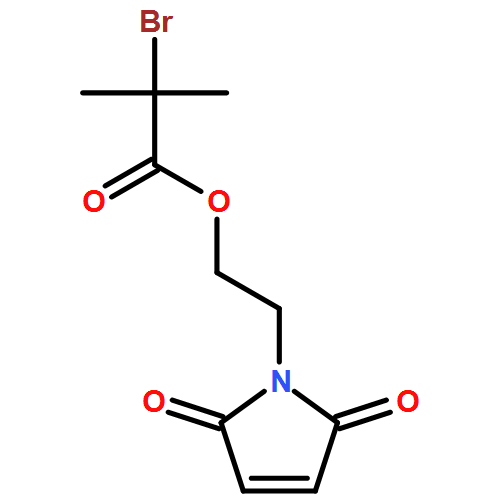 Propanoic acid, 2-bromo-2-methyl-, 2-(2,5-dihydro-2,5-dioxo-1H-pyrrol-1-yl)ethyl ester