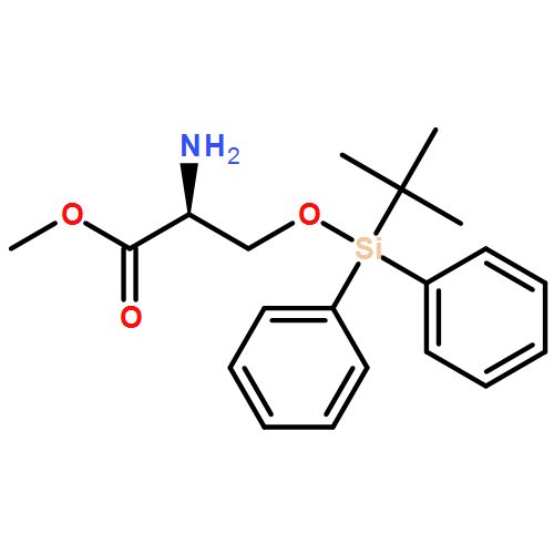 L-Serine, O-[(1,1-dimethylethyl)diphenylsilyl]-, methyl ester