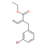 Benzenepropanoic acid, 3-bromo-α-ethenylidene-, ethyl ester