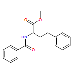 Benzenebutanoic acid, α-(benzoylamino)-, methyl ester, (αR)-