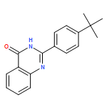 4(3H)-Quinazolinone, 2-[4-(1,1-dimethylethyl)phenyl]-
