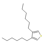 Thiophene, 3,4-dihexyl-
