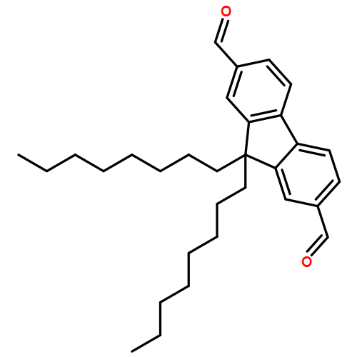 9H-Fluorene-2,7-dicarboxaldehyde, 9,9-dioctyl-