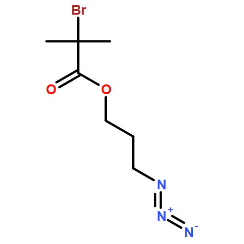Propanoic acid, 2-bromo-2-methyl-, 3-azidopropyl ester