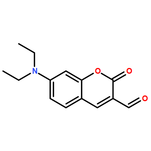 2H-1-Benzopyran-3-carboxaldehyde, 7-(diethylamino)-2-oxo-