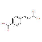 Benzoic acid, 4-[(1E)-2-carboxyethenyl]-