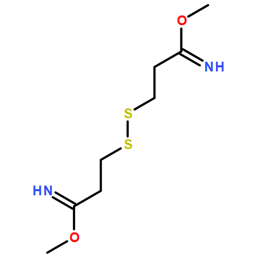 Propanimidic acid, 3,3'-dithiobis-, 1,1'-dimethyl ester