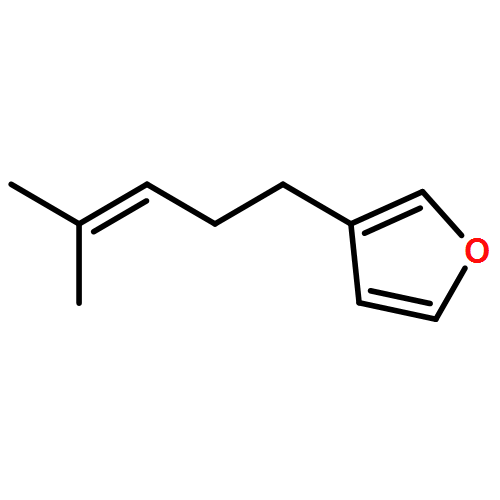 Furan, 3-(4-methyl-3-penten-1-yl)-