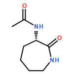 Acetamide, N-(hexahydro-2-oxo-1H-azepin-3-yl)-, (S)-