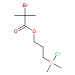 Propanoic acid, 2-bromo-2-methyl-, 3-(chlorodimethylsilyl)propyl ester