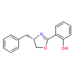 Phenol, 2-[(4S)-4,5-dihydro-4-(phenylmethyl)-2-oxazolyl]-