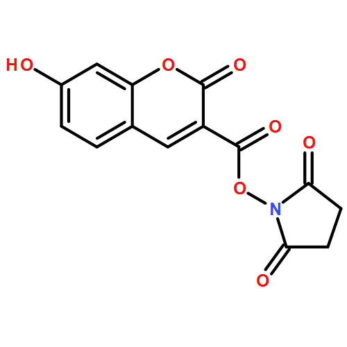 2,5-Dioxopyrrolidin-1-yl 7-hydroxy-2-oxo-2H-chromene-3-carboxylate