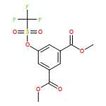 1,3-Benzenedicarboxylic acid, 5-[[(trifluoromethyl)sulfonyl]oxy]-, 1,3-dimethyl ester