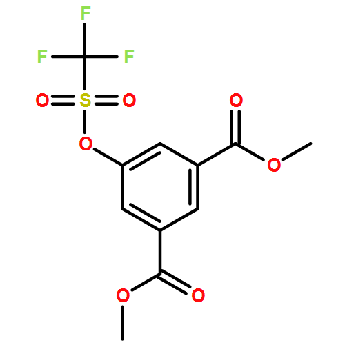 1,3-Benzenedicarboxylic acid, 5-[[(trifluoromethyl)sulfonyl]oxy]-, 1,3-dimethyl ester