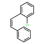 Benzene, 1-chloro-2-(2-phenylethenyl)-, (Z)-