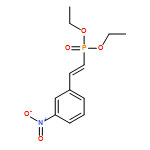 Phosphonic acid, [2-(3-nitrophenyl)ethenyl]-, diethyl ester, (E)-