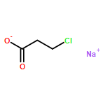 Propanoic acid, 3-chloro-, sodium salt