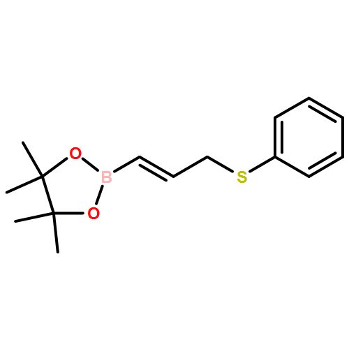1,3,2-Dioxaborolane,4,4,5,5-tetramethyl-2-[(1E)-3-(phenylthio)-1-propenyl]-