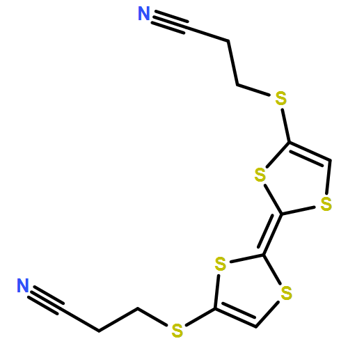 Propanenitrile, 3-[[2-[4-[(2-cyanoethyl)thio]-1,3-dithiol-2-ylidene]-1,3-dithiol-4-yl]thio]-