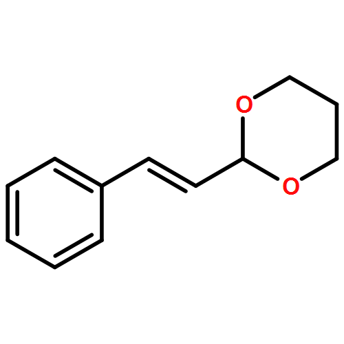 1,3-Dioxane, 2-(2-phenylethenyl)-, (E)-