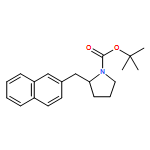 1-Pyrrolidinecarboxylic acid, 2-(2-naphthalenylmethyl)-,1,1-dimethylethyl ester
