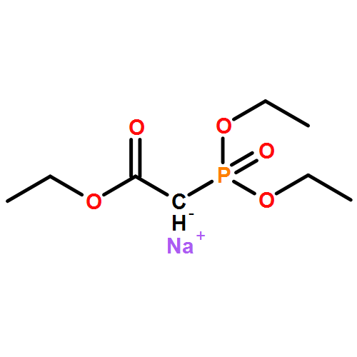 Acetic acid, 2-(diethoxyphosphinyl)-, ethyl ester, ion(1-), sodium (1:1)