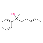 Benzenemethanol, a-methyl-a-(3E)-3-pentenyl-
