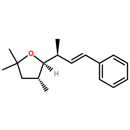 Furan,tetrahydro-2,2,4-trimethyl-5-[(1R,2E)-1-methyl-3-phenyl-2-propenyl]-,(4S,5S)-rel-