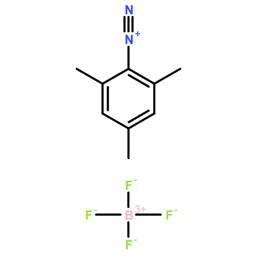 Benzenediazonium, 2,4,6-trimethyl-, tetrafluoroborate(1-) (1:1)