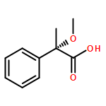 Benzeneacetic acid, α-methoxy-α-methyl-, (αS)-