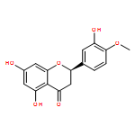 4H-1-Benzopyran-4-one, 2,3-dihydro-5,7-dihydroxy-2-(3-hydroxy-4-methoxyphenyl)-, (2R)-
