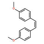 Benzene, 1,1'-(1,2-ethenediyl)bis[4-methoxy-, (Z)-