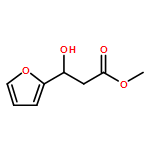 2-Furanpropanoic acid, β-hydroxy-, methyl ester