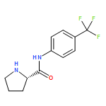 2-Pyrrolidinecarboxamide,N-[4-(trifluoromethyl)phenyl]-, (2S)-