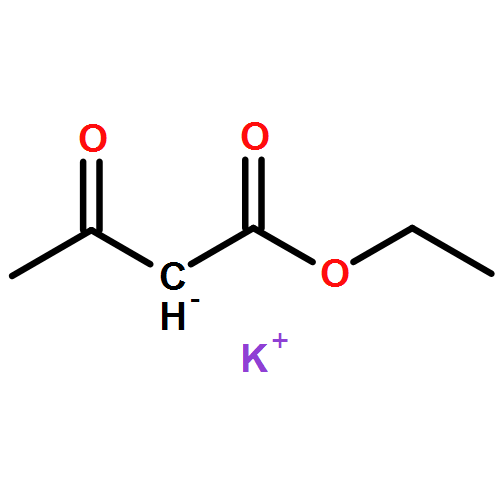 Butanoic acid, 3-oxo-, ethyl ester, ion(1-), potassium (1:1)