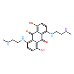 9,10-Anthracenedione, 1,5-dihydroxy-4,8-bis[[2-(methylamino)ethyl]amino]-