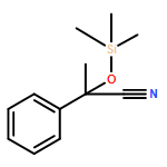 Benzeneacetonitrile, α-methyl-α-[(trimethylsilyl)oxy]-