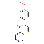 Benzenepropanal, α-(4-methoxyphenyl)-β-oxo-