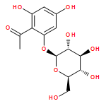 2-acetyl-3,5-dihydroxyphenyl beta-D-glucopyranoside