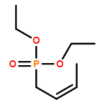 Phosphonic acid, 2-butenyl-, diethyl ester, (Z)-