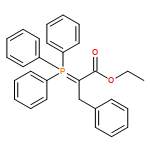 Benzenepropanoic acid, α-(triphenylphosphoranylidene)-, ethyl ester