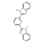 1H-Benzimidazole, 2,2'-(2,6-pyridinediyl)bis[1-methyl-